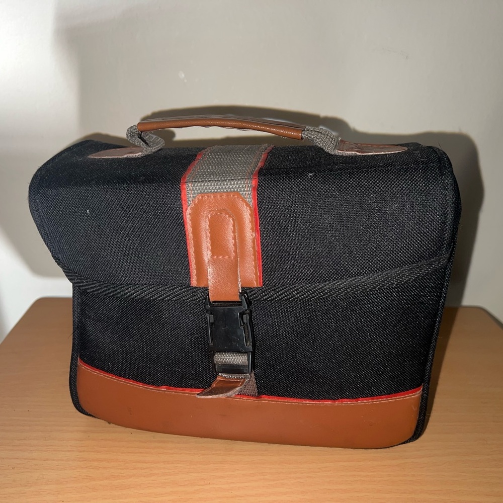 Stylish Black and Brown Men's Bag